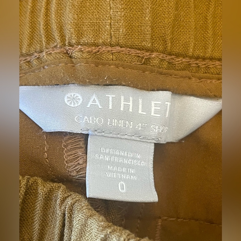 Athleta CABO LINEN 4" SHORT - Picture 3 of 7